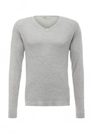 Пуловер E-Bound. Цвет: серый