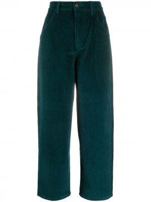 LAutre Chose укороченные вельветовые брюки L'Autre. Цвет: синий