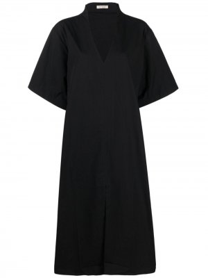 V-neck short-sleeved shirtdress St. Agni. Цвет: черный