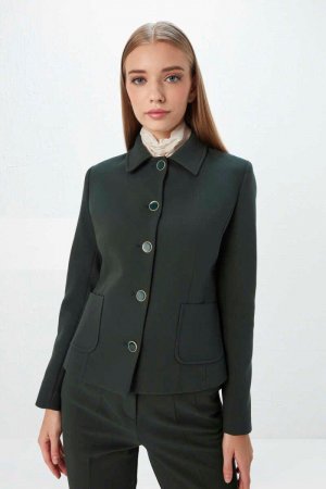 Короткая куртка с карманами , зеленый Gusto