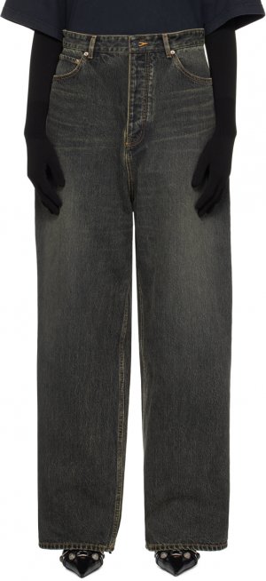 Черные мешковатые джинсы , цвет Washed black Balenciaga