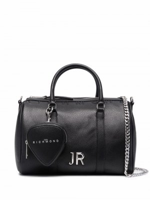 Дорожная сумка с логотипом JR John Richmond. Цвет: черный