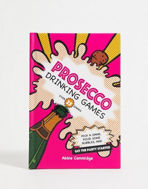 Книга Prosecco Drinking Games-Разноцветный Allsorted