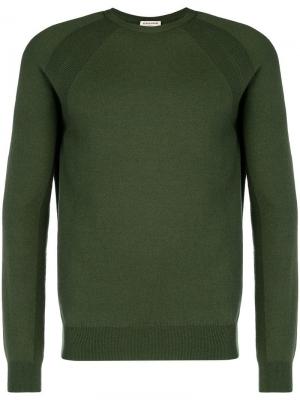 Легкий свитер с круглым вырезом Al Duca D’Aosta 1902. Цвет: зеленый