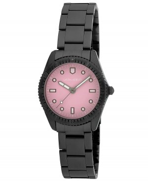 Женские кварцевые часы-браслет из черного сплава, 32 мм Laura Ashley