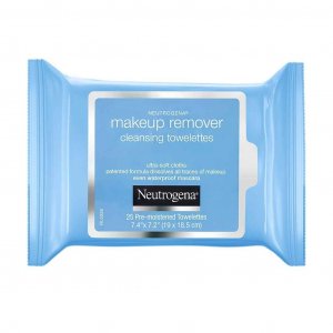 Очищающие салфетки для снятия макияжа (25 шт), Makeup Remover Cleansing Towelettes, Neutrogena