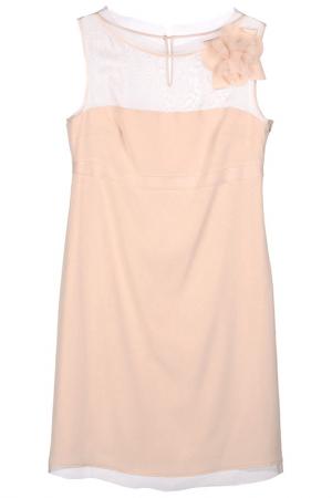 Платье NVL. Цвет: розовый