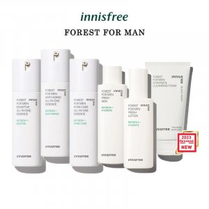 Forest для мужчин серии (Универсальная эссенция и очищающая пена бритья & Fresh Skin Innisfree