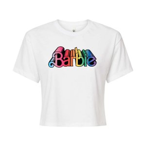 Укороченная футболка Juniors' Pride , белый Barbie
