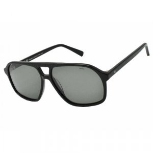 Солнцезащитные очки IP22410, черный, зеленый Invu. Цвет: зеленый/черный
