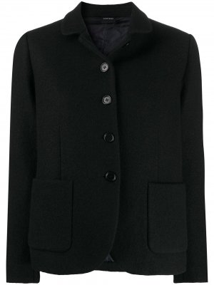 Однобортный пиджак Aspesi. Цвет: черный