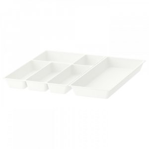 UPDATERA Поднос для столовых приборов универсальный белый 52x50 см IKEA