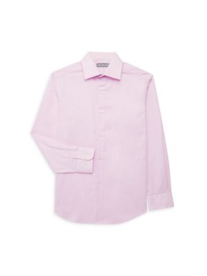 Рубашка классического кроя на пуговицах для мальчика , розовый Michael Kors
