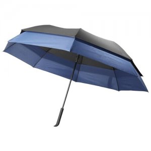 Выдвижной зонт 23-30 дюймов полуавтомат, черный/темно-синий Avenue