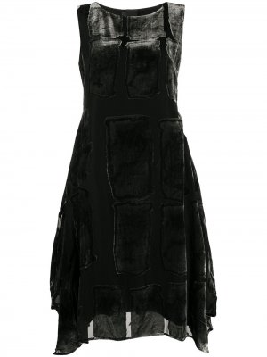 Платье с принтом Rundholz. Цвет: черный