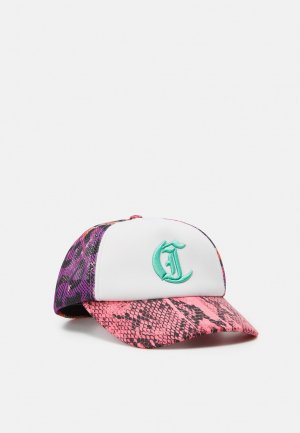 Бейсболка TRACKER RANGE ANIMAL MIX UNISEX , цвет fuxia/multicolor Just Cavalli