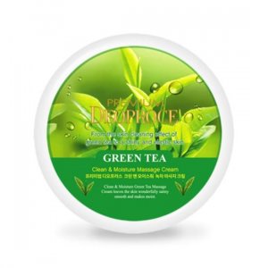 Premium Clean & Moisture Green Tea Massage Cream 300g - Массажный крем с зеленым чаем Deoproce