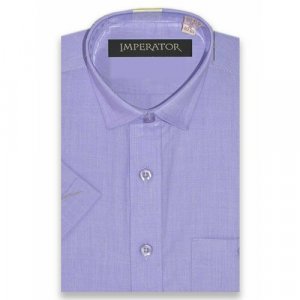 Рубашка , размер 37 ворот/170-176, фиолетовый Imperator. Цвет: сиреневый/фиолетовый