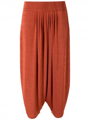 Укороченные брюки Lucila Alcaçuz. Цвет: оранжевый