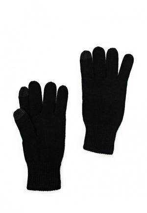Перчатки Topman. Цвет: черный