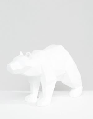 Статуэтка в виде полярного медведя Nordic Talking Tables. Цвет: мульти