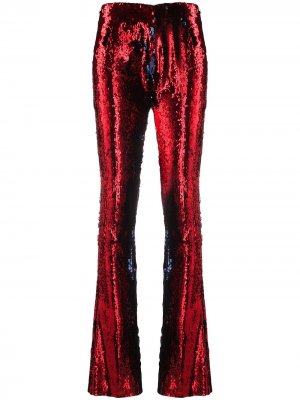 MarquesAlmeida расклешенные брюки с пайетками Marques'Almeida. Цвет: красный