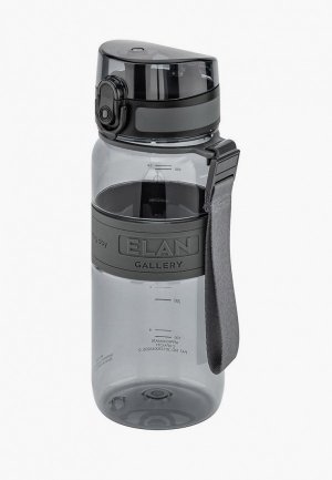 Бутылка спортивная Elan Gallery 650 мл Water Balance. Цвет: серый