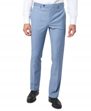 Мужские эластичные брюки современного кроя , голубой DKNY
