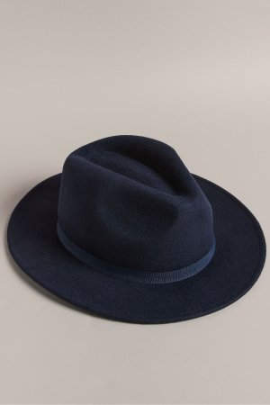 Синяя фетровая шляпа-трилби Corbby , синий Ted Baker