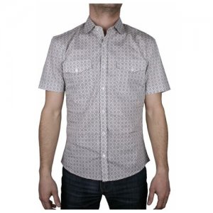 Рубашка мужская Fashion Viman 1-15K, рос.р-р: 50/L (178-186, 43 ворот) Maestro. Цвет: коричневый