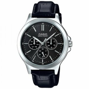 Наручные часы Collection MTP-V300L-1A, черный CASIO. Цвет: черный
