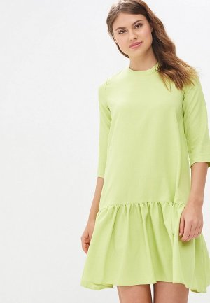 Платье Jeffa Сочный лайм. Цвет: зеленый