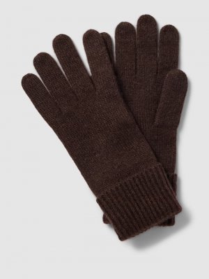 Кашемировые перчатки с широкой манжетой , шоколадно-коричневый Christian Berg