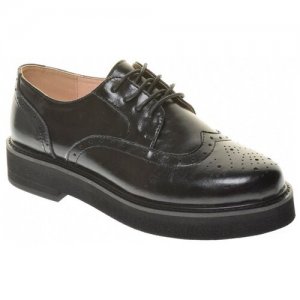 Туфли женские демисезонные, размер 40, цвет черный, артикул 6958-02-111 Felicita. Цвет: черный