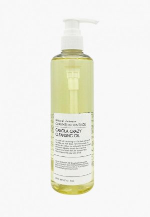 Гидрофильное масло Graymelin Canola Cleansing Oil, 300 мл. Цвет: желтый