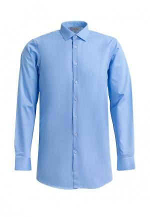 Рубашка Stenser. Цвет: голубой