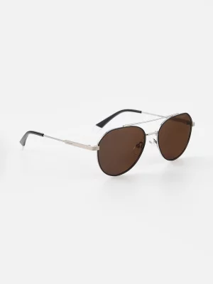 Солнцезащитные очки мужские PLD-20480185K56SP коричневые Polaroid