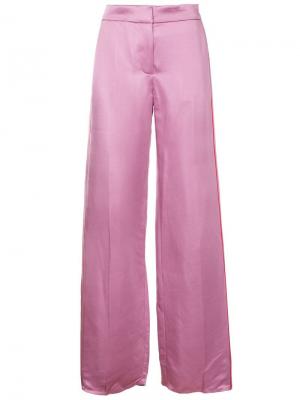 Широкие брюки Peter Pilotto. Цвет: розовый