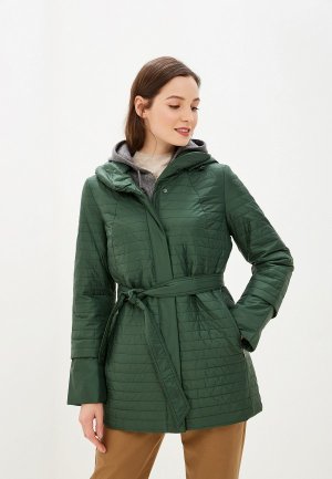 Куртка утепленная Steinberg. Цвет: зеленый