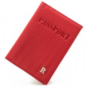 Обложка для паспорта , красный Redmond. Цвет: красный