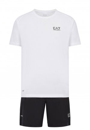 Спортивный костюм EA7. Цвет: белый