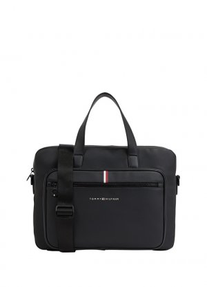 Черная мужская сумка для ноутбука Tommy Hilfiger
