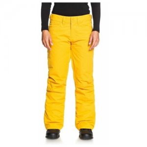 Женские сноубордические штаны Backyard, Цвет желтый, Размер S Roxy. Цвет: желтый