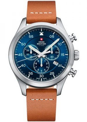 Швейцарские наручные мужские часы SM34076.06. Коллекция Pilot Swiss Military