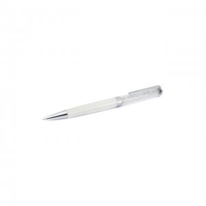 Шариковая ручка Crystalline Swarovski. Цвет: белый