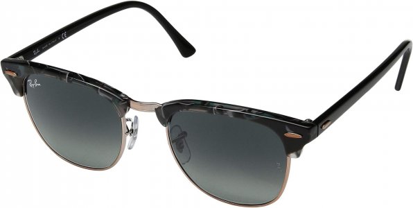 Солнцезащитные очки RB3016 Clubmaster Gradient Sunglasses , цвет Spotted Grey/Green/Grey Ray-Ban