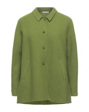 Пальто CRISTINA BONFANTI. Цвет: зеленый