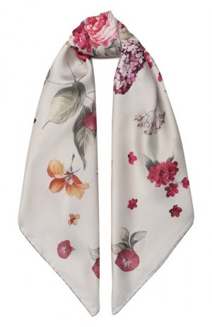 Шелковый платок Elie Saab. Цвет: кремовый