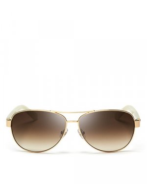 Солнцезащитные очки-авиаторы Dalia, 58 мм kate spade new york, цвет Gold York