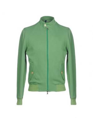 Куртка DOMENICO TAGLIENTE. Цвет: зеленый